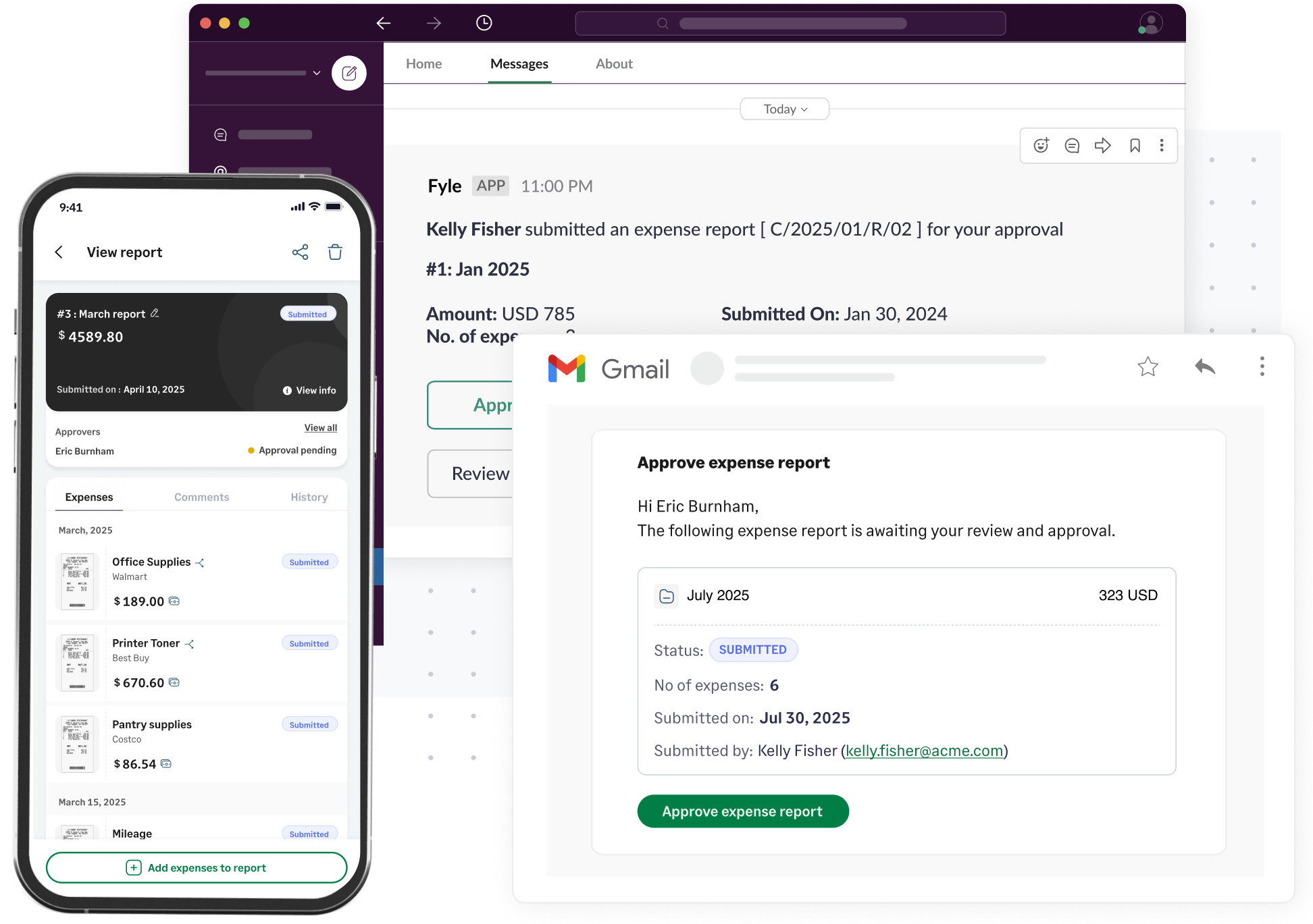 View, edit, approve, and send back expense reports on the go with Sage Expense Management