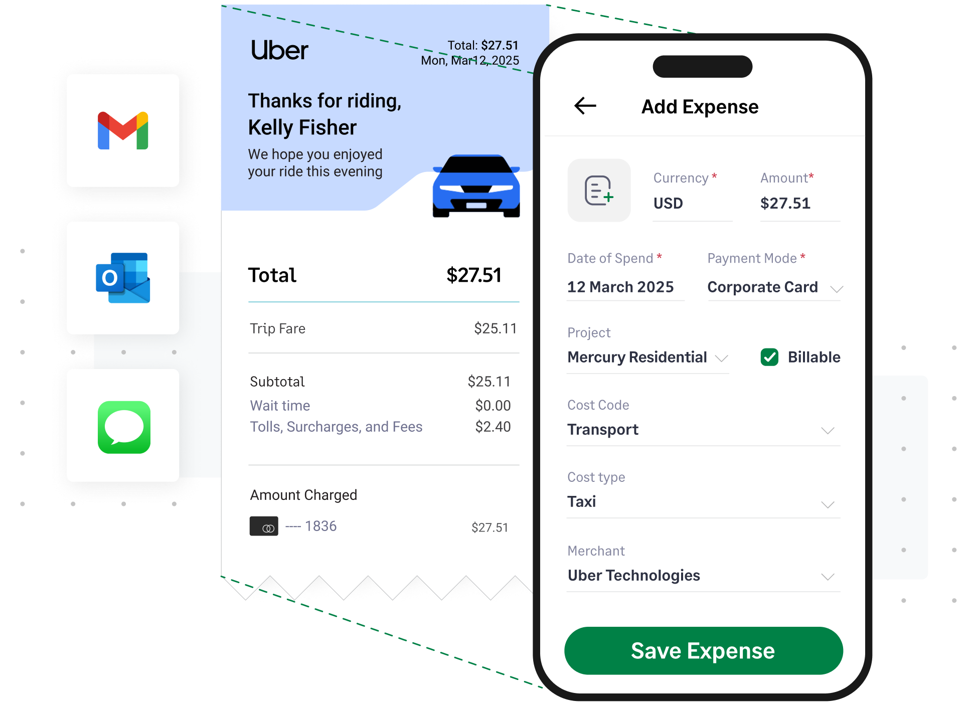 On the go receipt submission made easier with Sage Expense Management