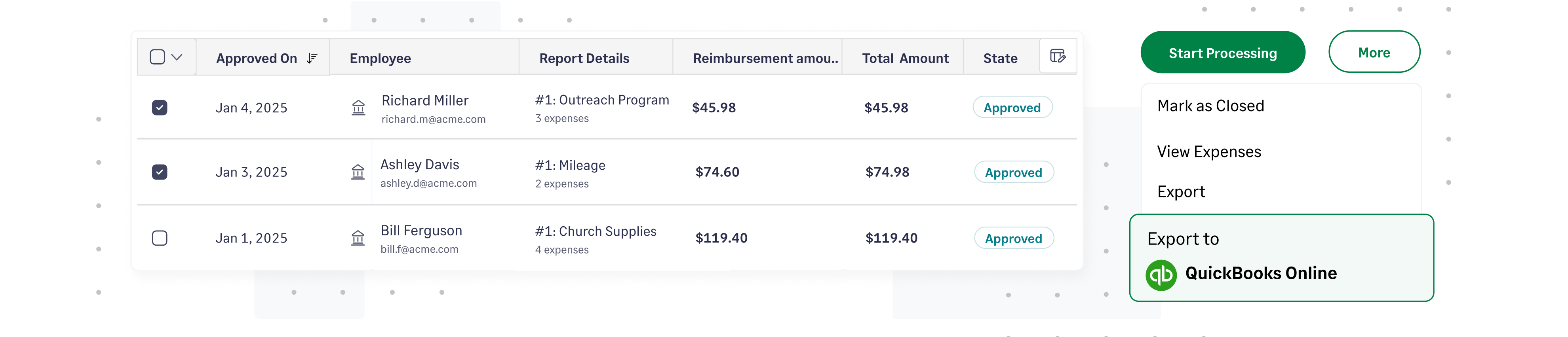 How Sage Expense Management integrates with your accounting software to streamline construction expense management