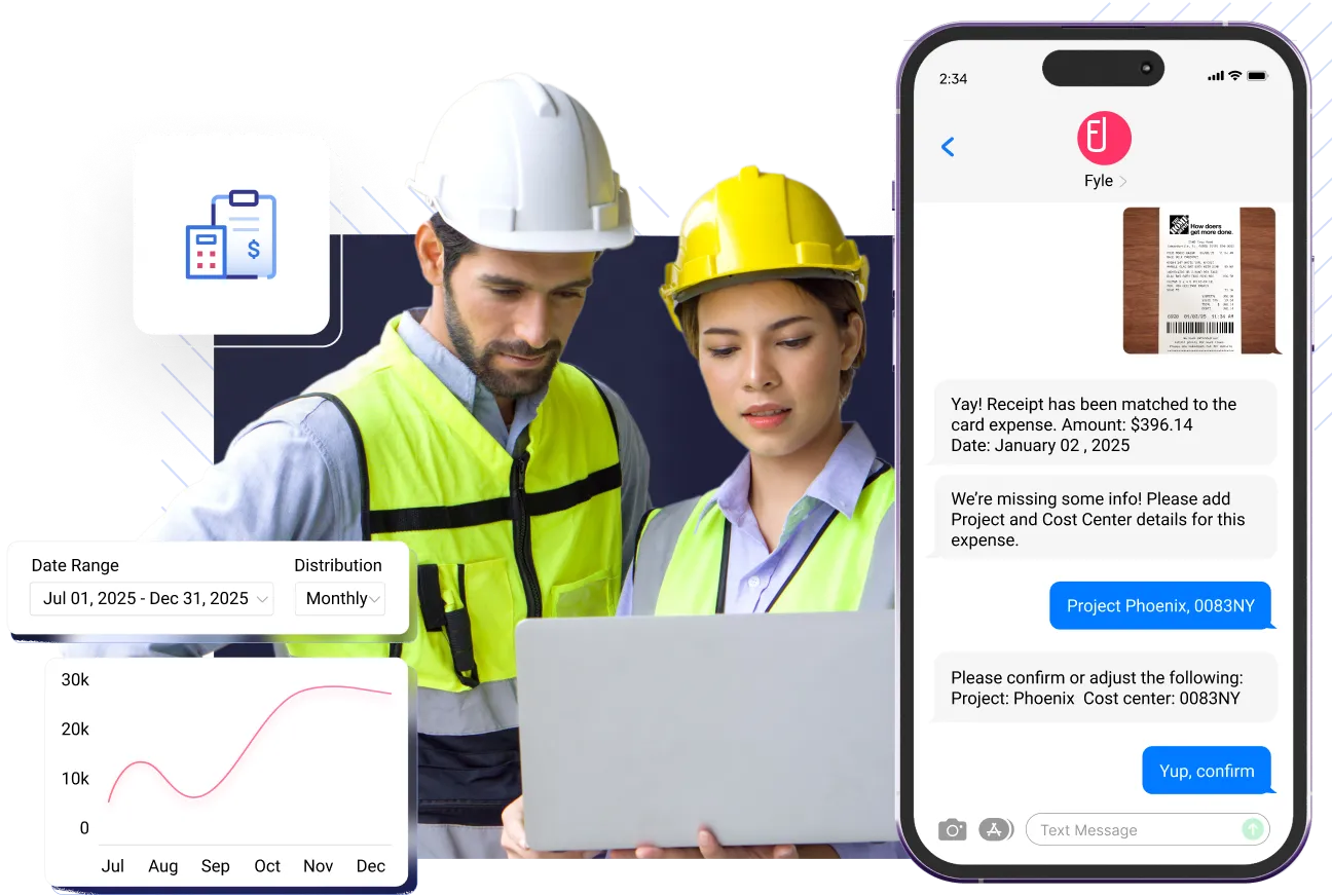 Real-time expense management on cards you already have