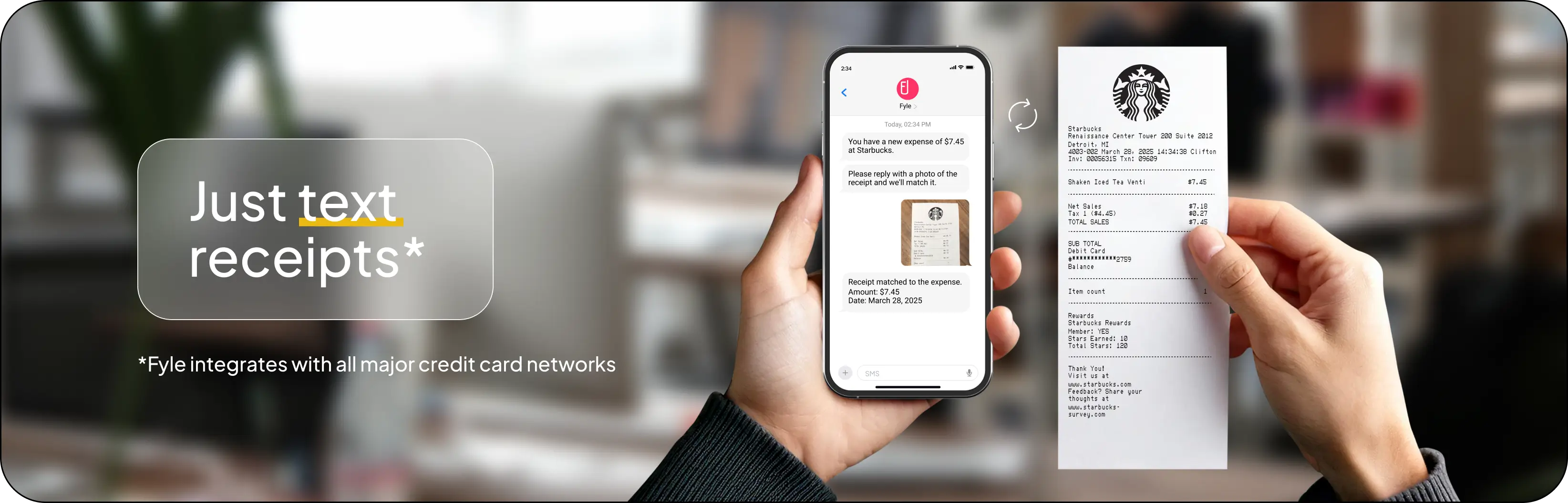 Fyle gives you real time credit card purchase alerts on all business credit cards.
