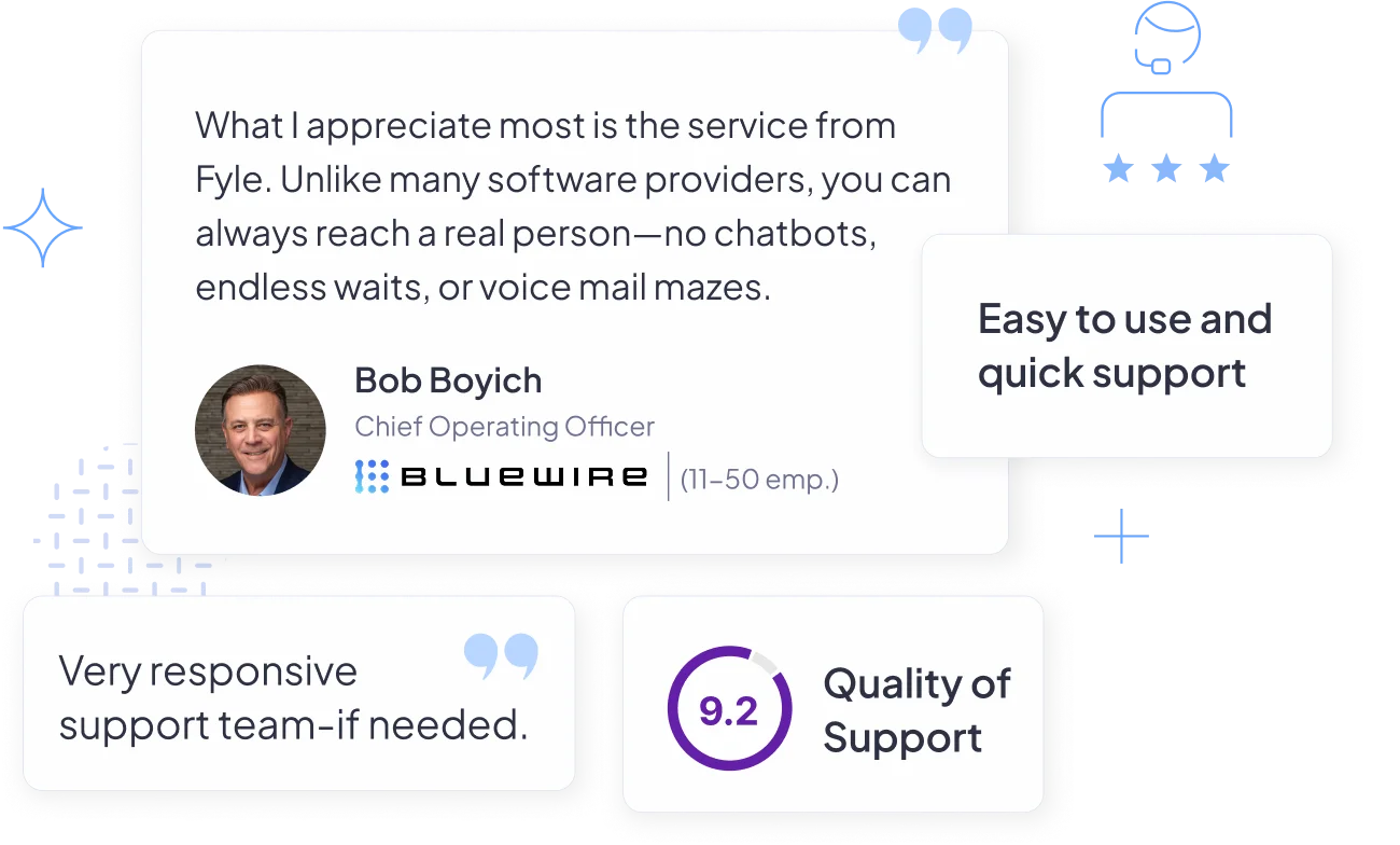 Fyle customer reviews, ratings, and testimonials