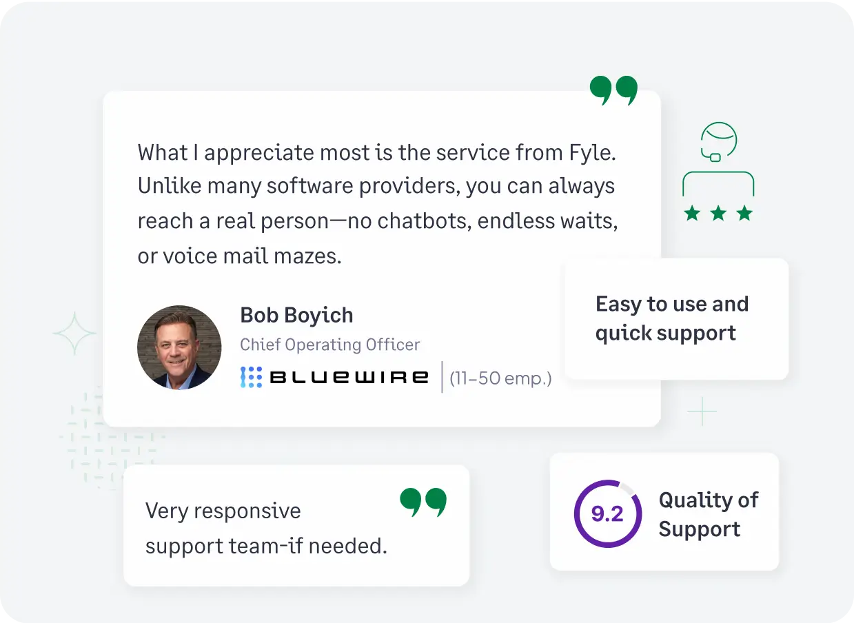 Experience best in class customer support with Sage Expense Management
