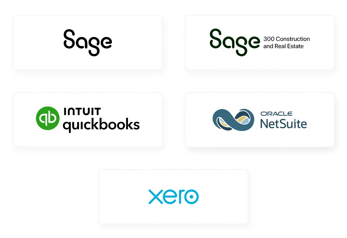 Our expense report software integrates with accounting software