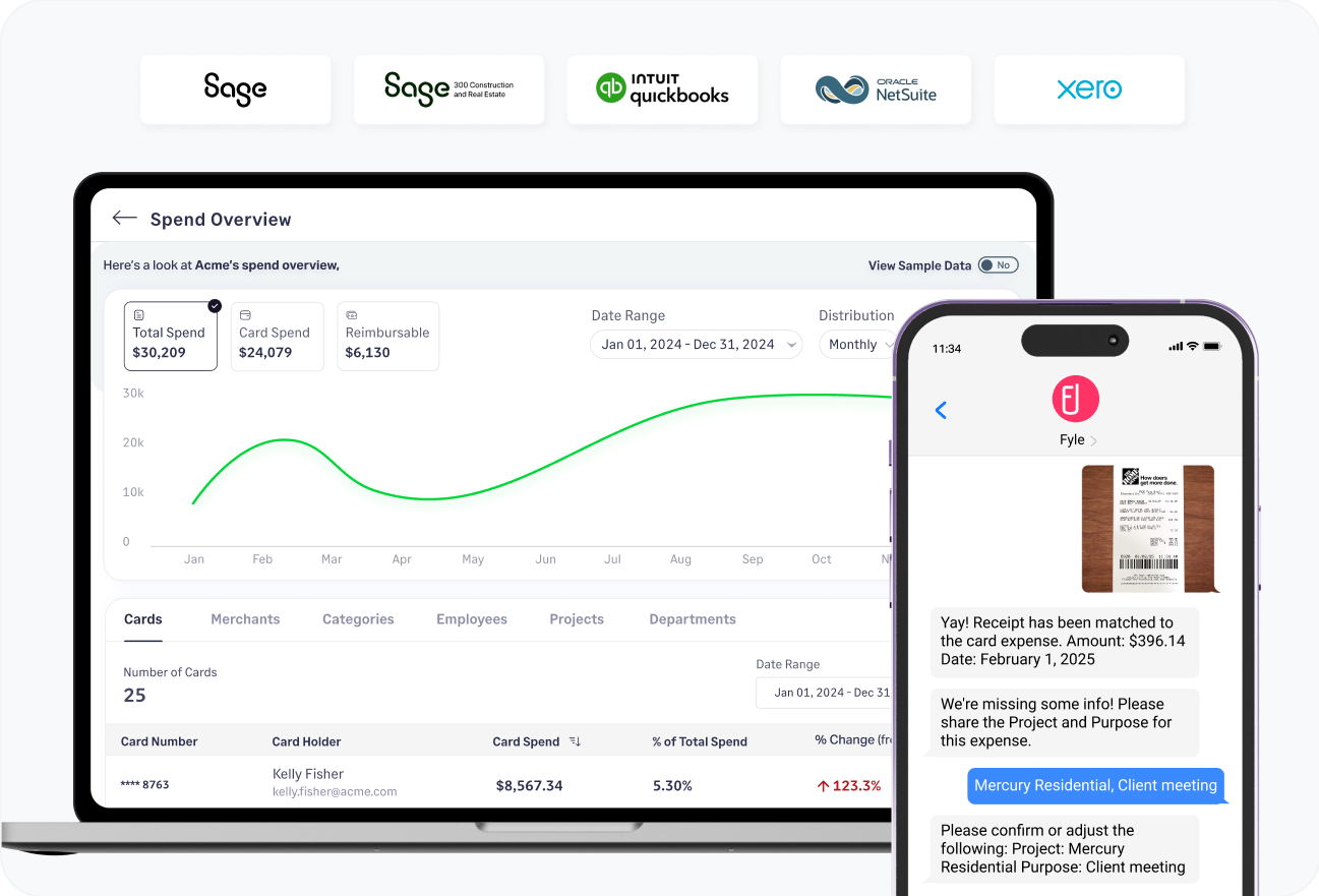 Sage Expense Management features to assist mid market companies