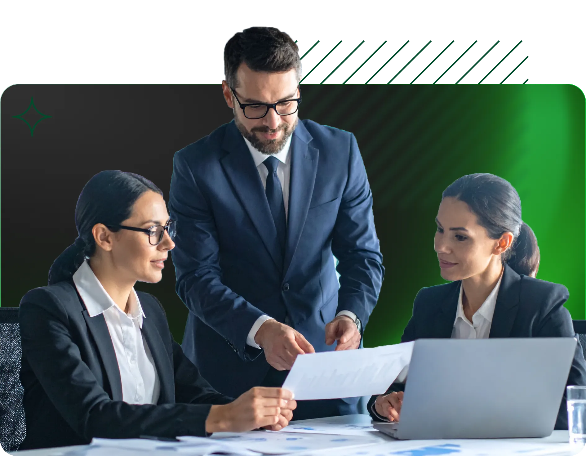 Finance team of a mid market company managing expenses