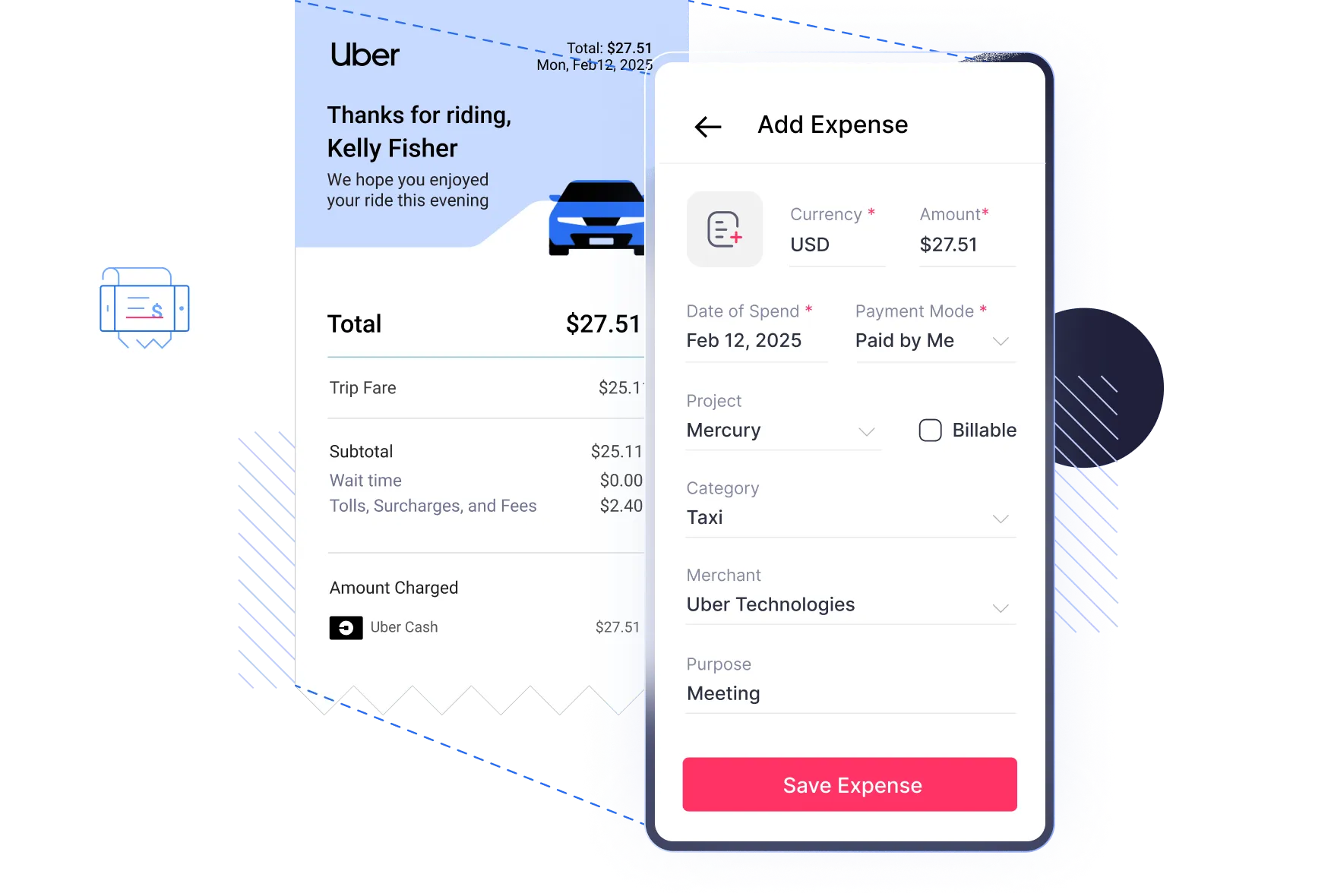 Real-time expense management on cards you already have
