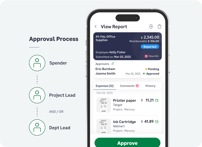 Approve employee expenses on the go with Fyle