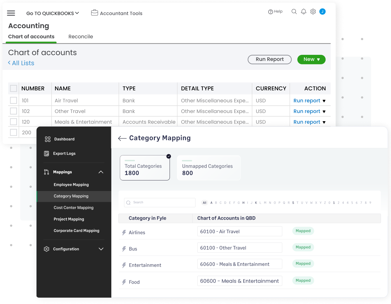 Fyle's import settings for accounting integrations
