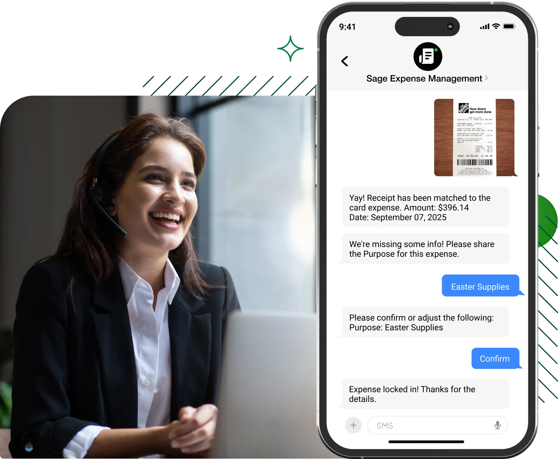 Easy expense management on your existing credit cards