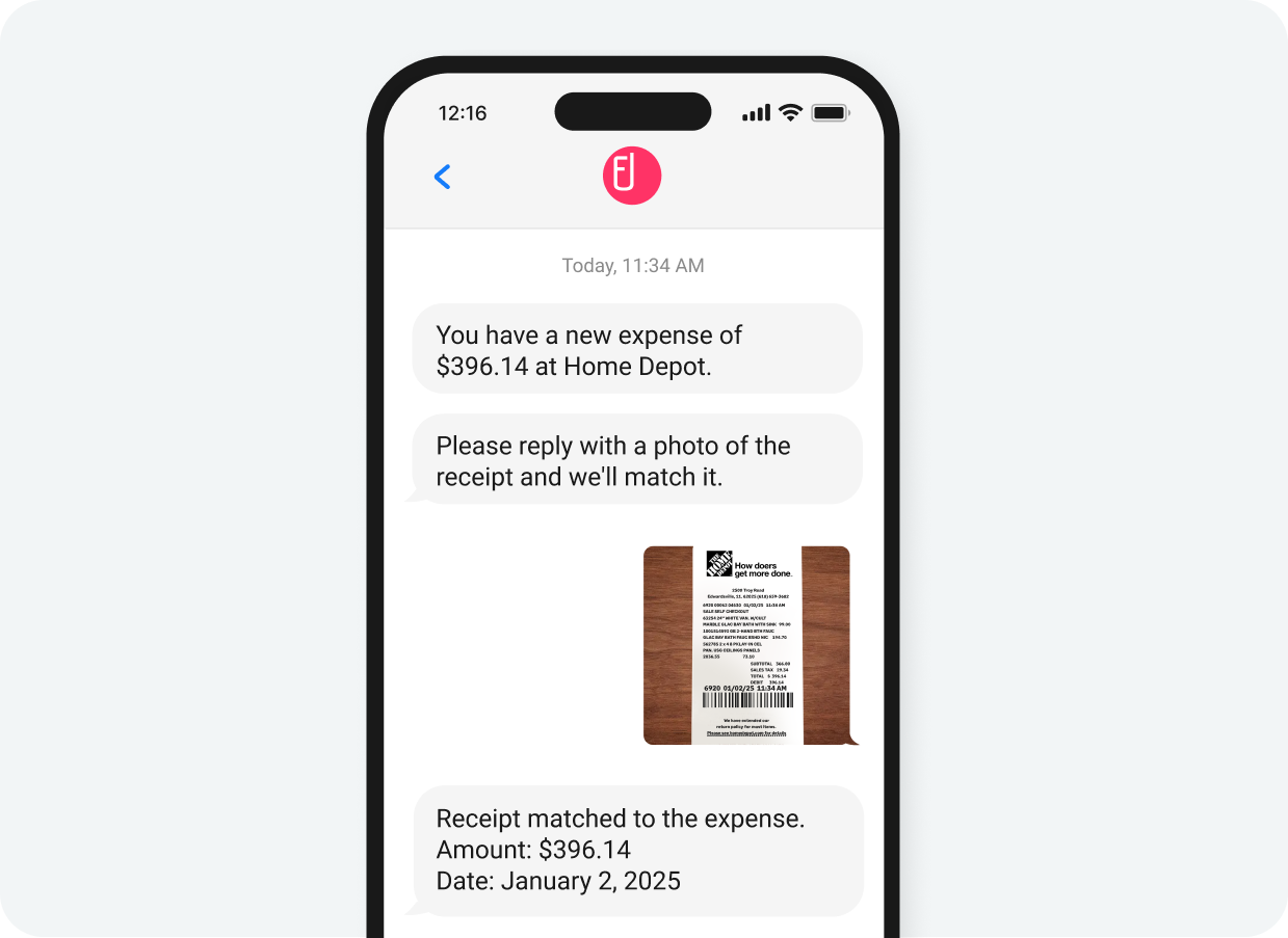 Submit receipts via text and automate reconciliations with Sage Expense Management