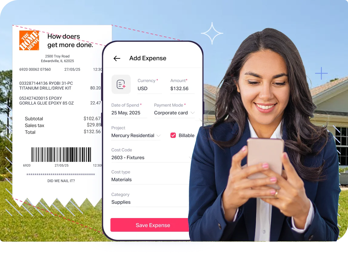 Realtor using Fyle as a real estate expense tracker