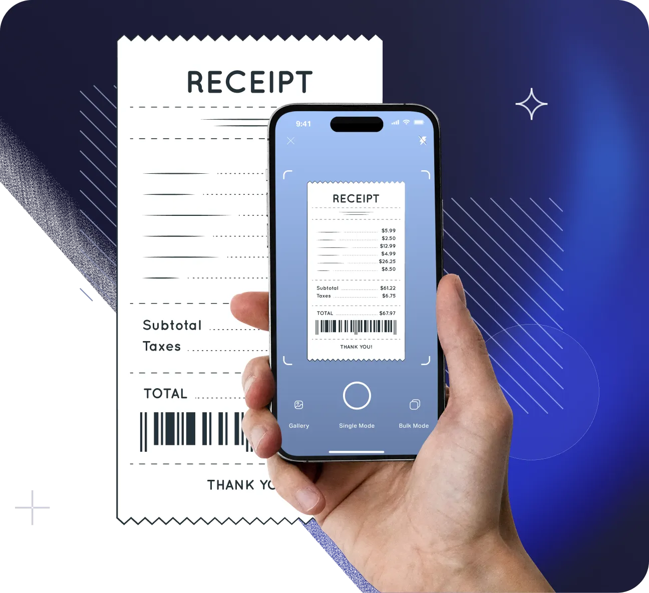 Fyle's receipt and expense management software streamlining receipt tracking