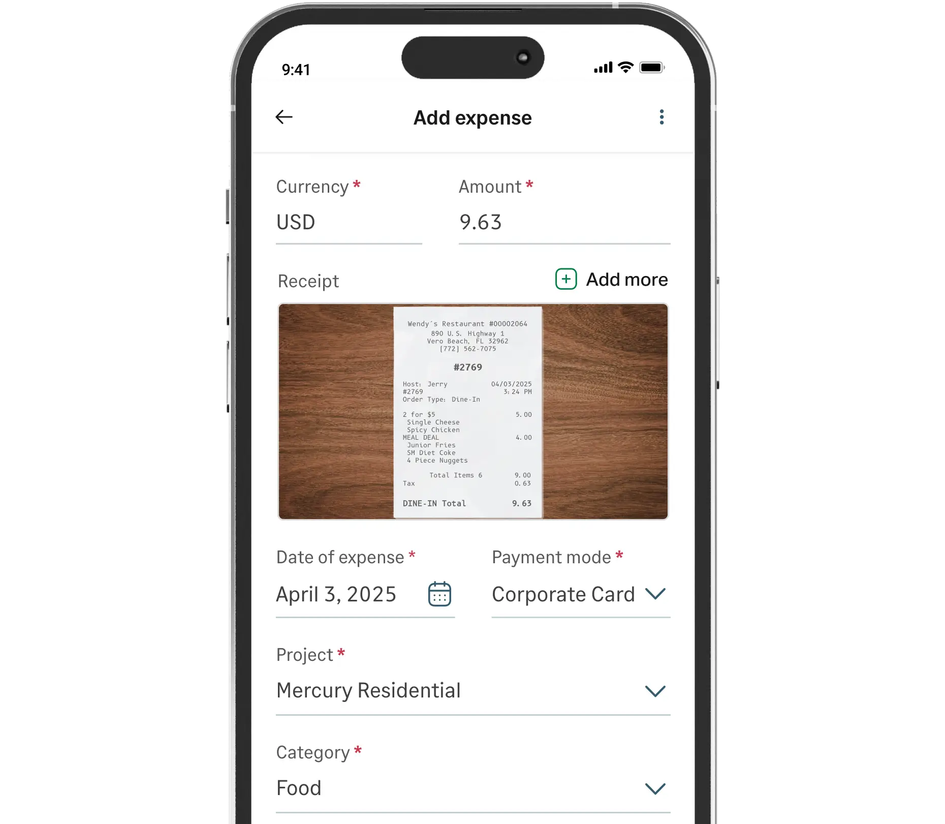 Use Sage Expense Management mobile app to track receipts on the go