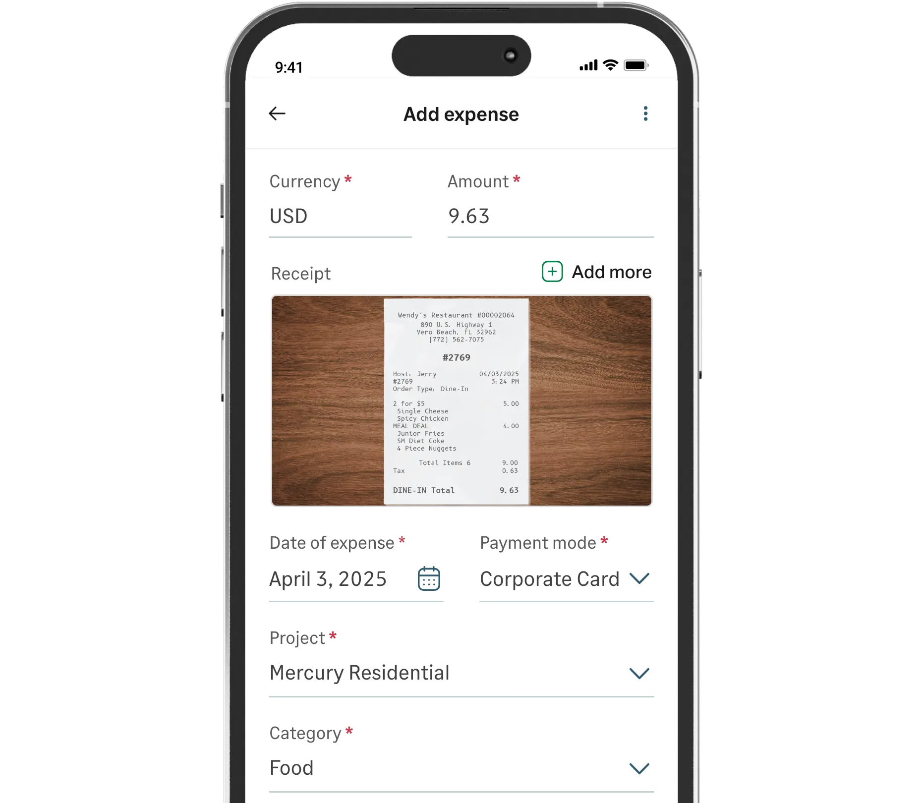 Use Sage Expense Management mobile app to track receipts on the go