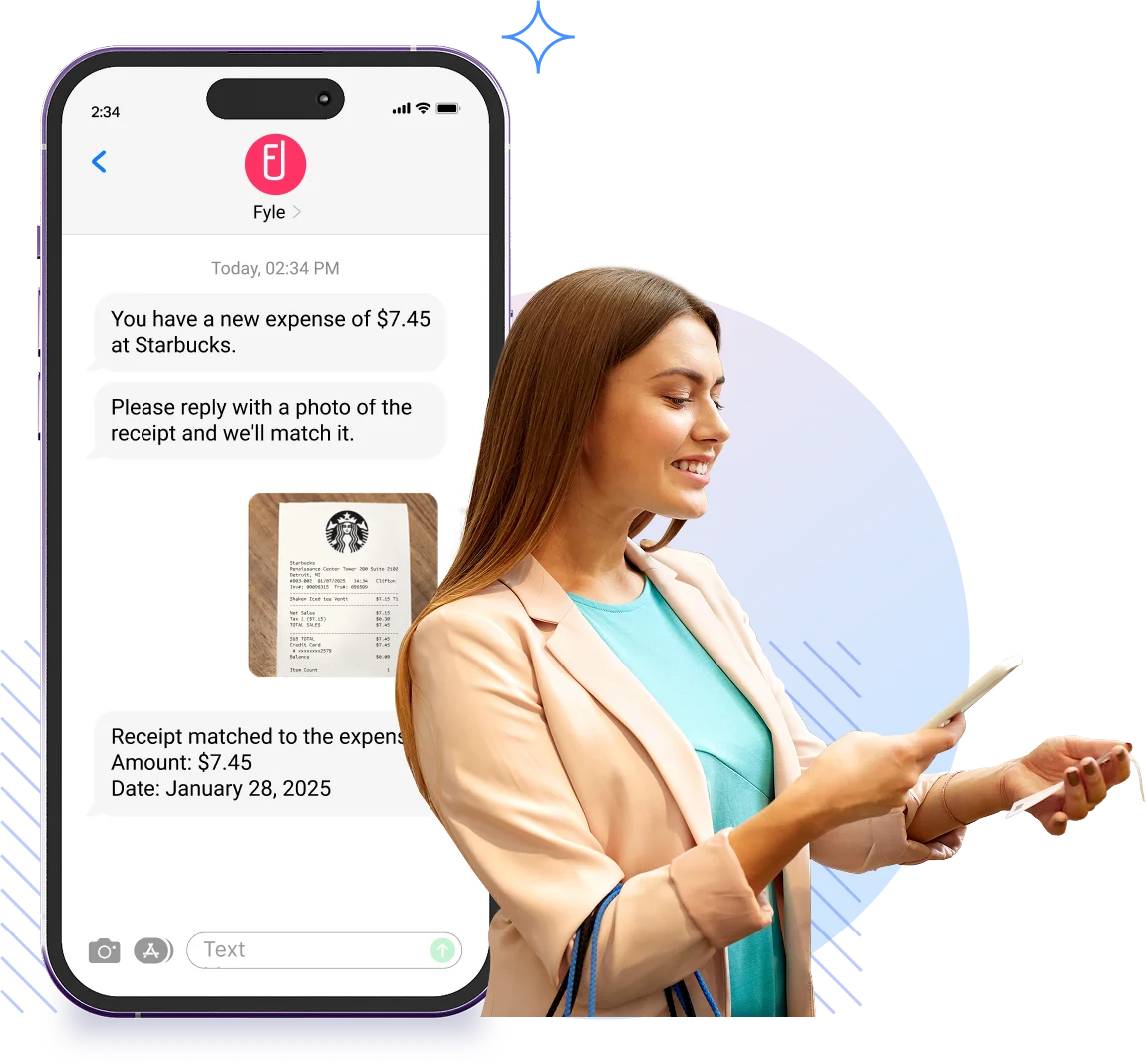 Track and manage receipts with Fyle