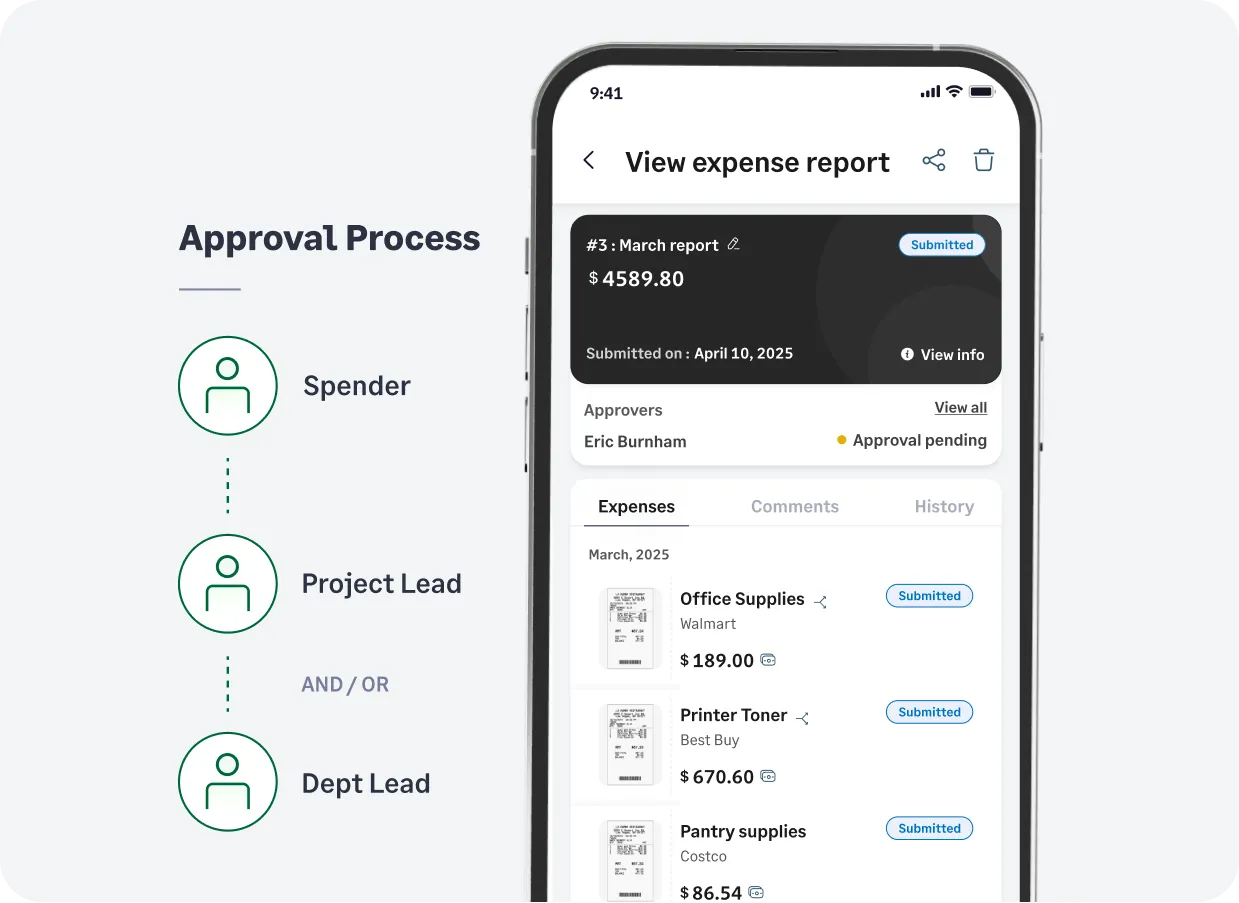 Approve expense reports on the go with Sage Expense Management