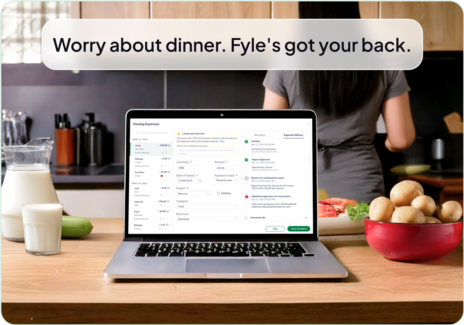 How Sage Expense Management automates expense compliance with automated policy checks.