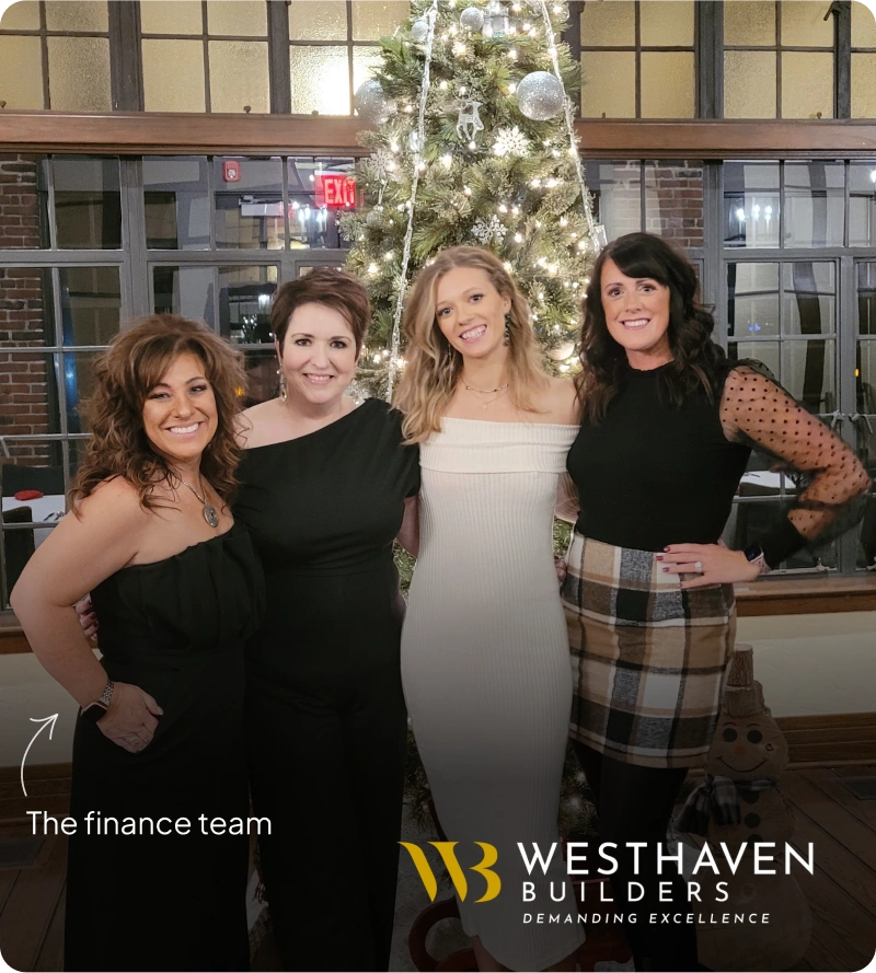 The finance team of WestHaven Builders who are customers of Sage Expense Management