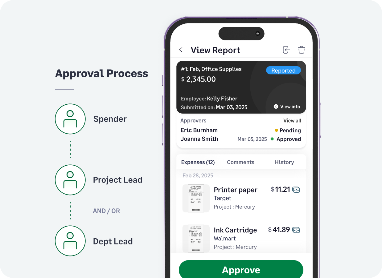 Approve medical expenses on the go with Sage Expense Management