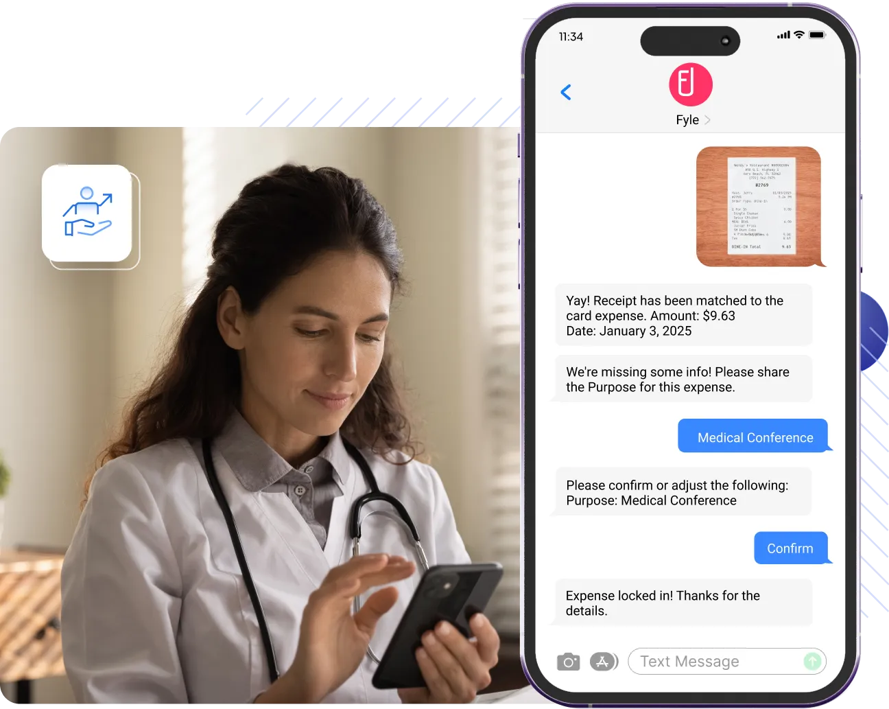 Accountant frustrated with healthcare expense management