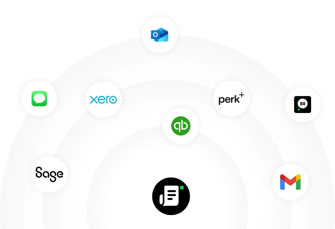 Connect Sage Expense Management with accounting software, email platforms and business tools to automate expense workflows.