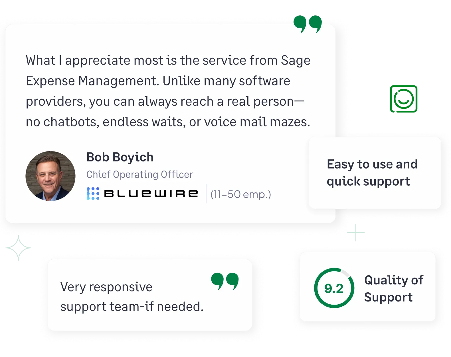 Experience the best customer support with Sage Expense Management