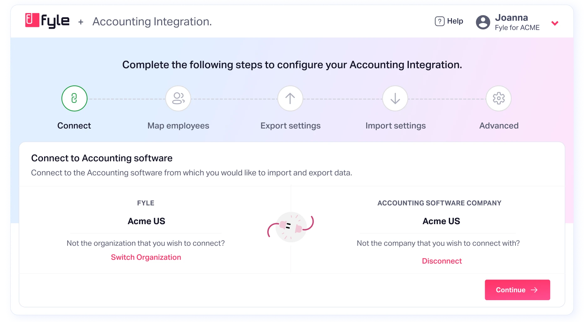 Accounting Integration