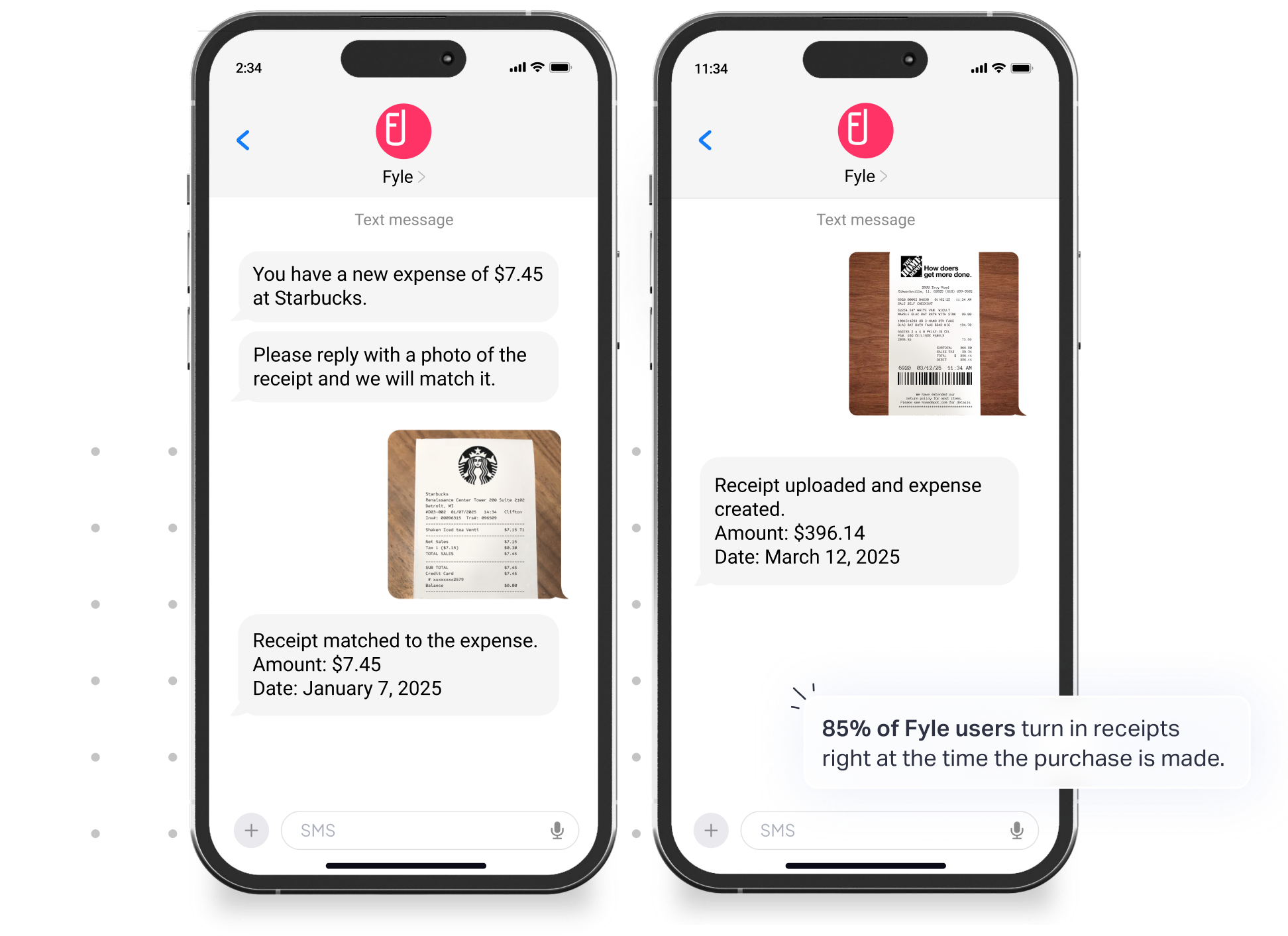 Sage Expense Management matches your receipts to your card expenses, automatically