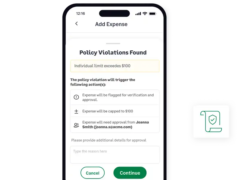Fyle's business expense tracker with compliance features