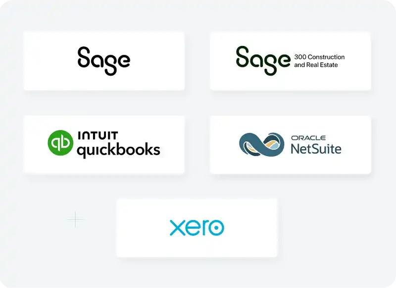 Sage Expense Management integrates with all major accounting software