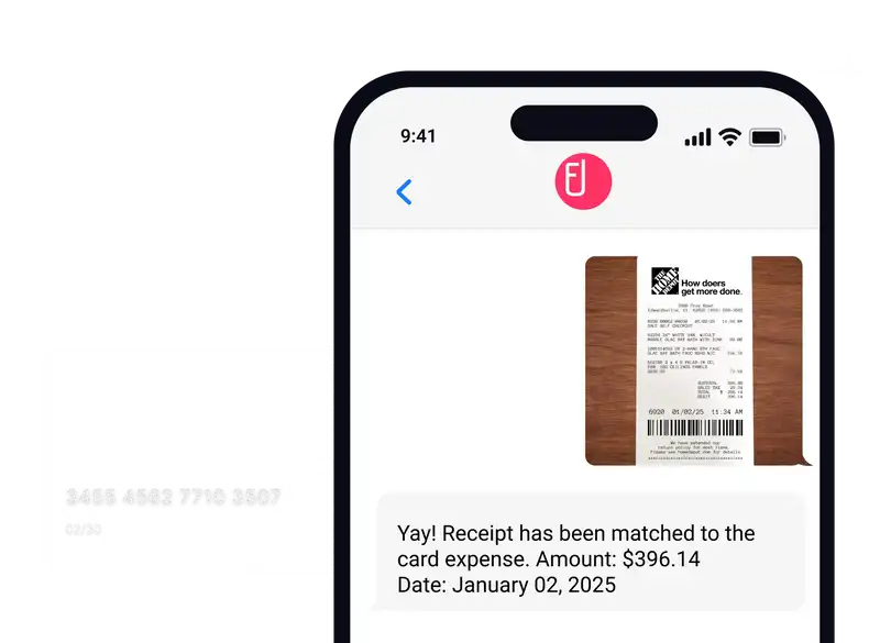 Receipt tracking via text message powered by Sage Expense Management